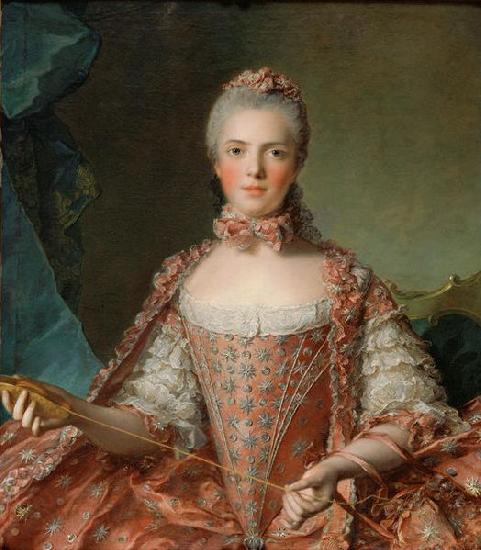 Jean Marc Nattier Madame Adeaide de France Tying Knots Norge oil painting art